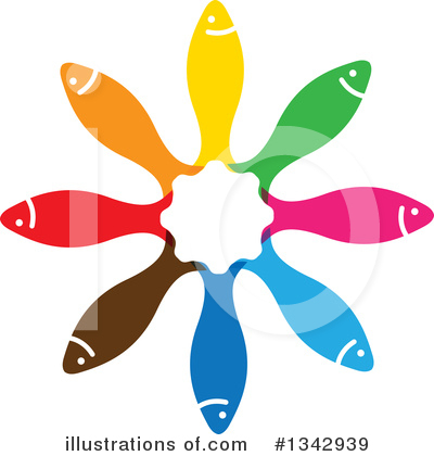 Fish Clipart #1342939 by ColorMagic