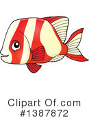 Fish Clipart #1387872 by visekart
