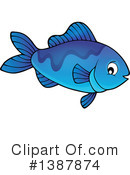 Fish Clipart #1387874 by visekart