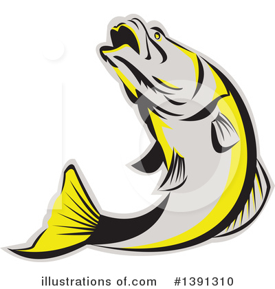 Barramundi Clipart #1391310 by patrimonio