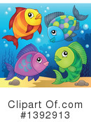 Fish Clipart #1392913 by visekart