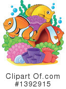 Fish Clipart #1392915 by visekart