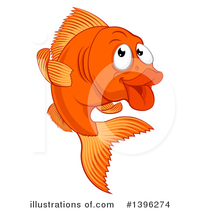 Royalty-Free (RF) Fish Clipart Illustration by AtStockIllustration - Stock Sample #1396274