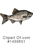 Fish Clipart #1439501 by Vector Tradition SM