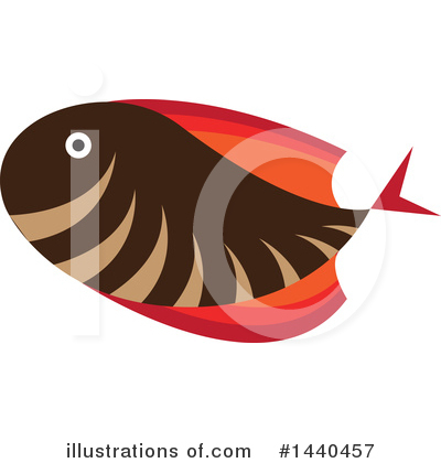 Royalty-Free (RF) Fish Clipart Illustration by ColorMagic - Stock Sample #1440457