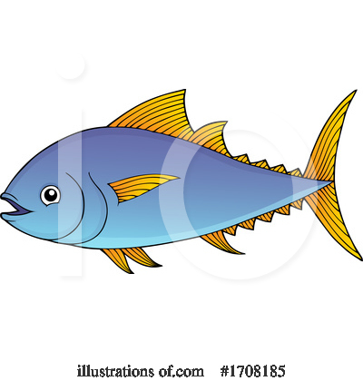 Royalty-Free (RF) Fish Clipart Illustration by visekart - Stock Sample #1708185