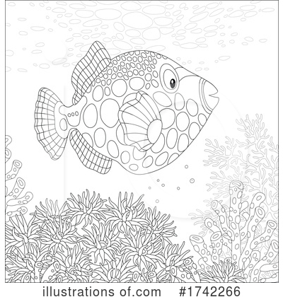 Royalty-Free (RF) Fish Clipart Illustration by Alex Bannykh - Stock Sample #1742266