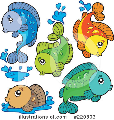 Goldfish Clipart #220803 by visekart