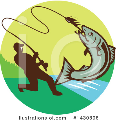 Fisherman Clipart #1430896 by patrimonio