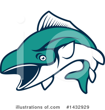 Ocean Life Clipart #1432929 by Vector Tradition SM