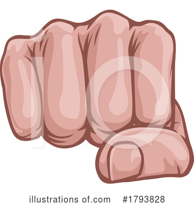 Royalty-Free (RF) Fist Clipart Illustration by AtStockIllustration - Stock Sample #1793828