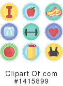 Fitness Clipart #1415899 by BNP Design Studio