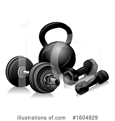 Weightlifting Clipart #1604829 by BNP Design Studio