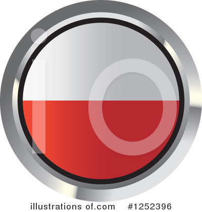 Poland Flag Clipart #1252396 by Lal Perera
