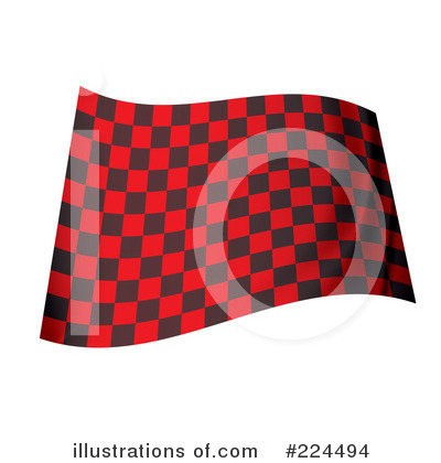 Royalty-Free (RF) Flag Clipart Illustration by michaeltravers - Stock Sample #224494