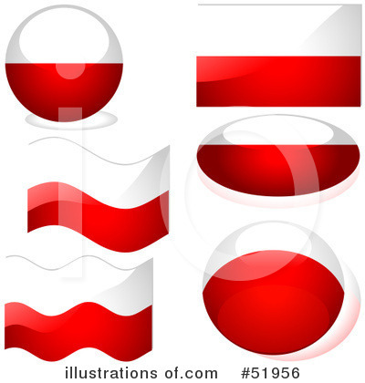 Poland Flag Clipart #51956 by dero