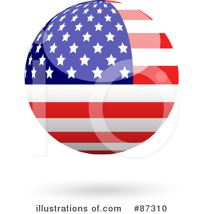 American Flag Clipart #87310 by elaineitalia