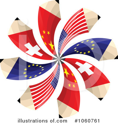 Chinese Flag Clipart #1060761 by Andrei Marincas