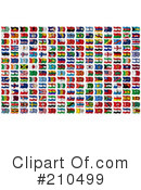 Flags Clipart #210499 by stockillustrations