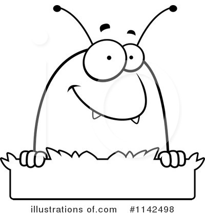 Royalty-Free (RF) Flea Clipart Illustration by Cory Thoman - Stock Sample #1142498