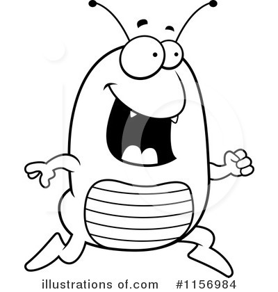 Royalty-Free (RF) Flea Clipart Illustration by Cory Thoman - Stock Sample #1156984