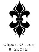 Fleur De Lis Clipart #1235121 by Vector Tradition SM