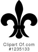 Fleur De Lis Clipart #1235133 by Vector Tradition SM