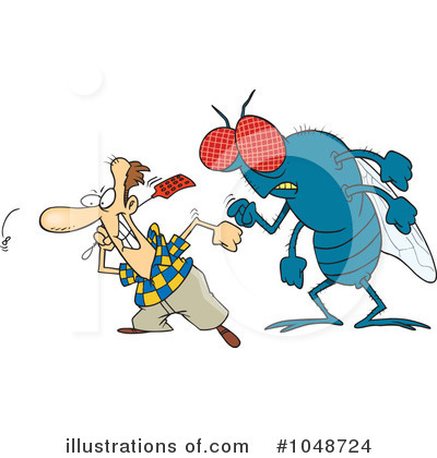 Flies Clipart #1048724 by toonaday