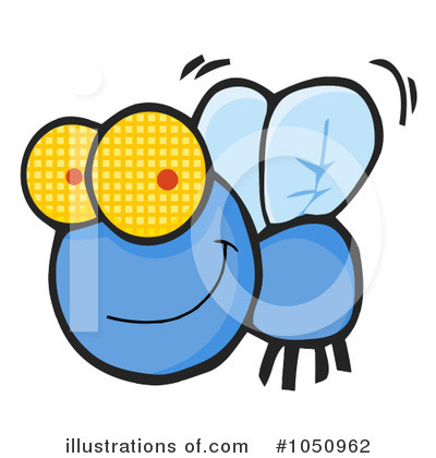 Royalty-Free (RF) Flies Clipart Illustration by Hit Toon - Stock Sample #1050962