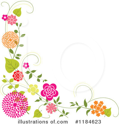 Floral Background Clipart #1184623 by dero