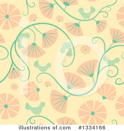 Royalty-Free (RF) Floral Clipart Illustration by Cherie Reve - Stock Sample #1334166