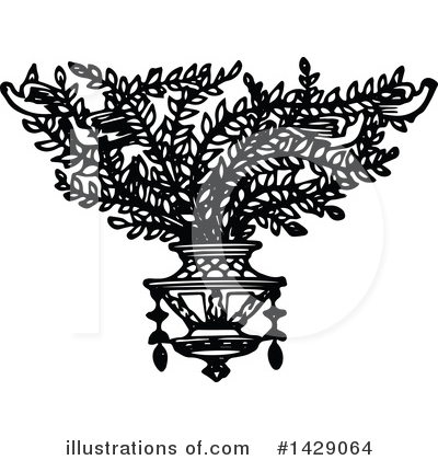 Royalty-Free (RF) Floral Clipart Illustration by Prawny Vintage - Stock Sample #1429064