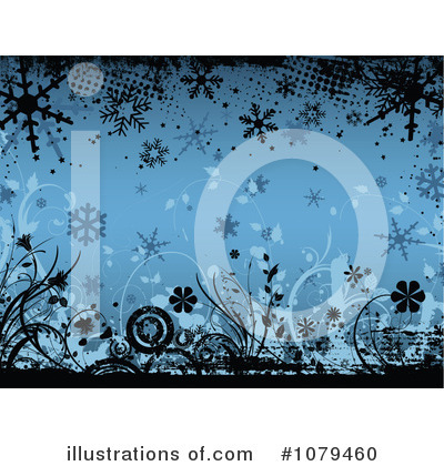 Snowflake Background Clipart #1079460 by KJ Pargeter