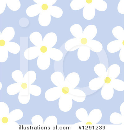 Royalty-Free (RF) Floral Pattern Clipart Illustration by visekart - Stock Sample #1291239