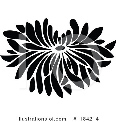 Royalty-Free (RF) Flower Clipart Illustration by Prawny Vintage - Stock Sample #1184214