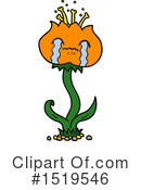 Flower Clipart #1519546 by lineartestpilot