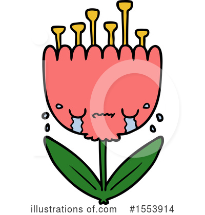 Royalty-Free (RF) Flower Clipart Illustration by lineartestpilot - Stock Sample #1553914