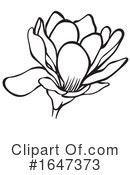 Flower Clipart #1647373 by Cherie Reve