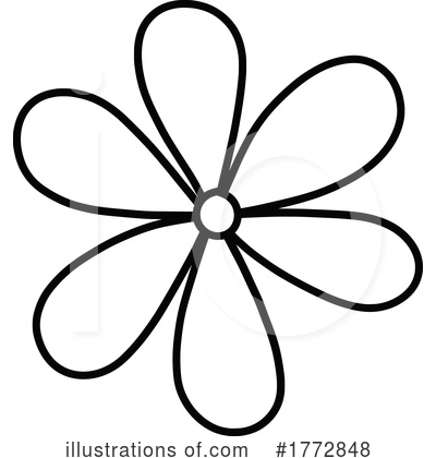 Royalty-Free (RF) Flower Clipart Illustration by Prawny - Stock Sample #1772848