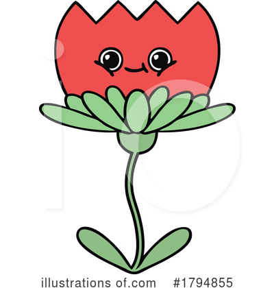 Flower Clipart #1794855 by lineartestpilot