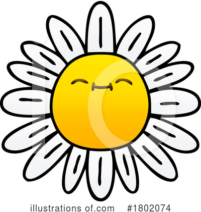 Royalty-Free (RF) Flower Clipart Illustration by lineartestpilot - Stock Sample #1802074
