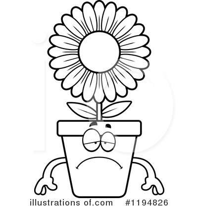 Flower Pot Clipart #1194826 by Cory Thoman