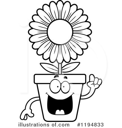 Flower Pot Clipart #1194833 by Cory Thoman