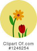 Flowers Clipart #1246254 by BNP Design Studio