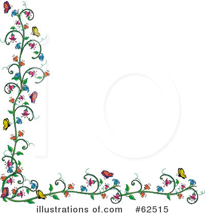 Floral Clipart #62515 by Pams Clipart