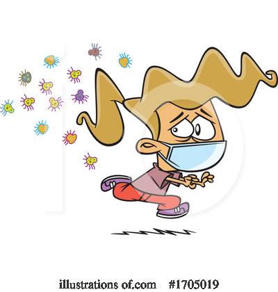 Influenza Clipart #1705019 by toonaday