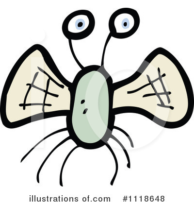 House Flies Clipart #1118648 by lineartestpilot