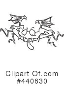 Flying Bat Clipart #440630 by toonaday