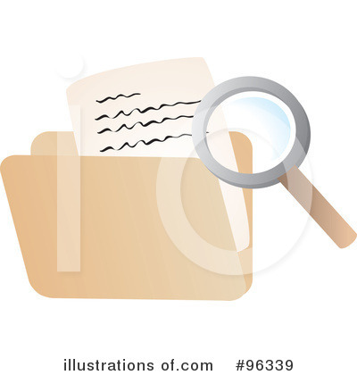 Manila Folder Clipart #96339 by Rasmussen Images