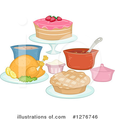 Pastry Clipart #1276746 by BNP Design Studio